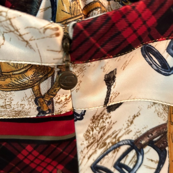 Roberto Cavalli Silk Equestrian “Hermes” Printed Cocktail Dress XS 00/0 IT38 - Picture 6 of 9